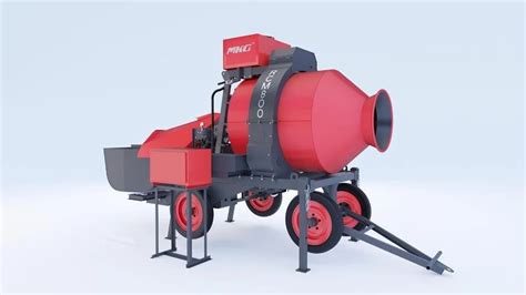 Electric Automatic MKG Model RM 800 MS Concrete Mixers 2050 KG At Best