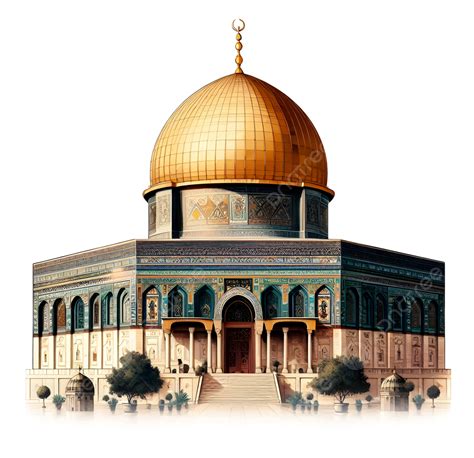 Al Aqsa Mosque Al Aqsa Clipart Baitul Muqaddas Png Transparent Image