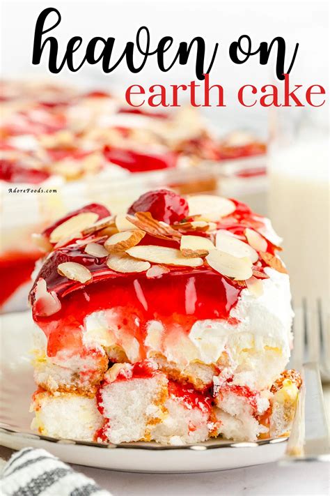 Heaven On Earth Cake Strawberry Recipe Adore Foods