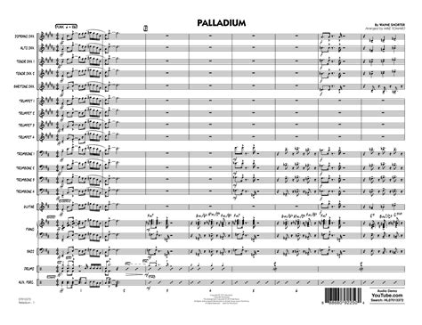 Weather Report Palladium Arr Mike Tomaro Conductor Score Full