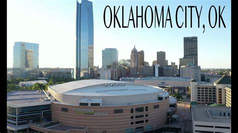 Oklahoma City By Drone 4k The Fast Growing City Youtube