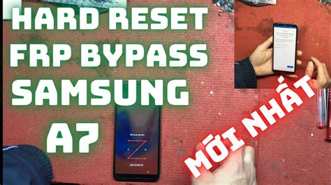 Frp Bypass Hard Reset Samsung A Sm A Gn Youtube