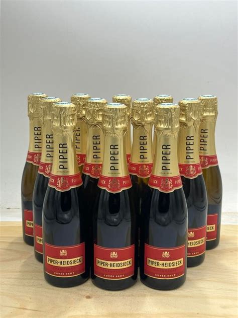 Piper-Heidsieck - Champagne Brut - 12 Half Bottle (0.375L) - Catawiki