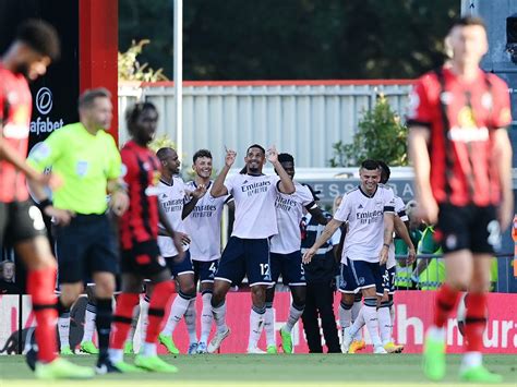 Bournemouth Vs Arsenal Live Premier League Result Final Score And Reaction After Odegaard And