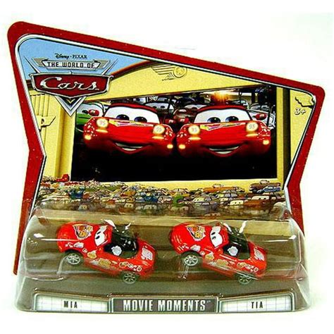 Disney Cars Movie Moments Mia & Tia Diecast Car 2-Pack - Walmart.com ...