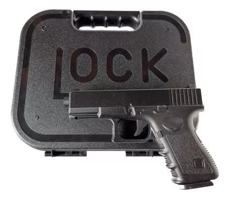 Lanzador Airsoft Glock 19 Full Metal Spring Con Estuche Meses sin interés