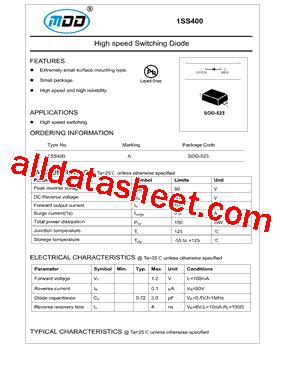 Ss Datasheet Pdf Microdiode Electronics Jiangsu Co Ltd