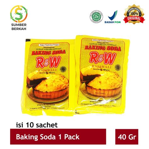 Jual Soda Kue Baking Soda Pengembang Kue Rajawali R W Rw G Pack