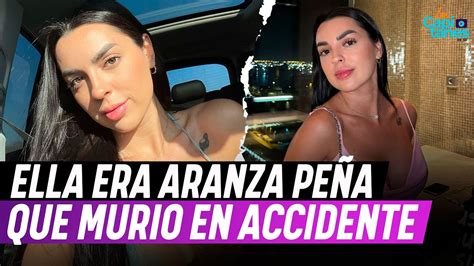 Ella era Aranza Peña la actriz de Televisa que MURIÓ en un APARATOSO