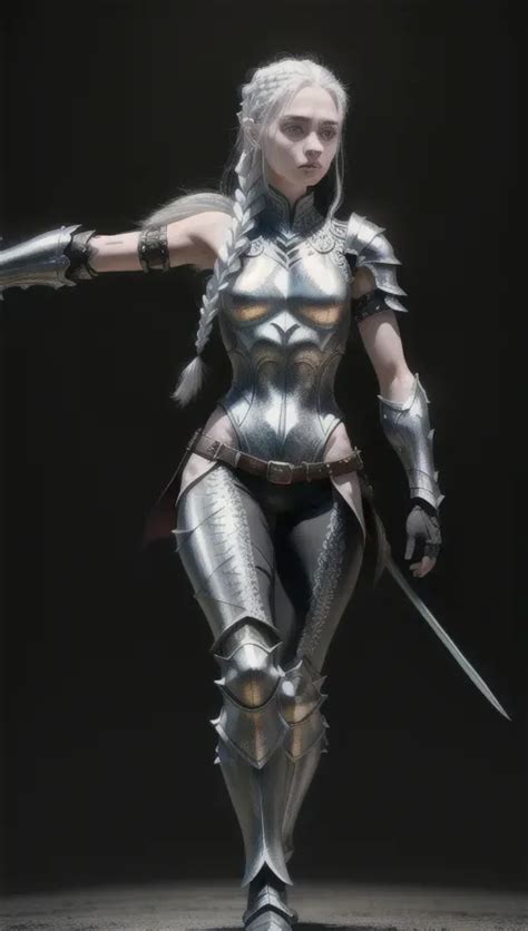 Dopamine Girl Realistic Armor Fantasy Armor Chainmail Armor