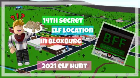 How To Find The 14th Secret Elf Bloxburg 2021 Elf Hunt Youtube