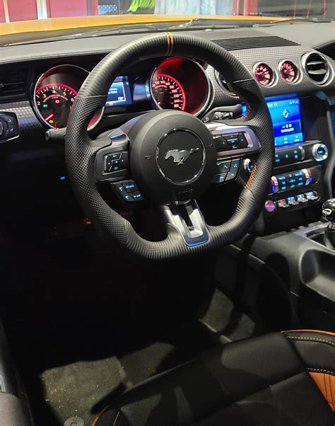 My new Steering Wheel... | 2015+ S550 Mustang Forum (GT, EcoBoost, GT350, GT500, Bullitt, Mach 1 ...