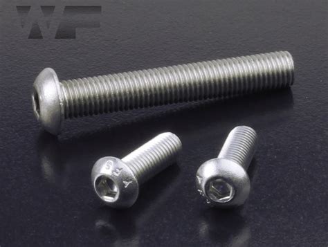 Inch Unf Socket Head Button Screws Asme B In A