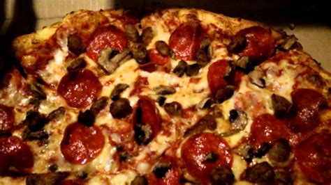 Dominos Topping Large New Hand Tossed Only On Carryout Youtube