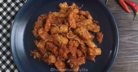 Resep Sambal Tempe Teri Medan Tomat Pedas Homemadebylita Oleh