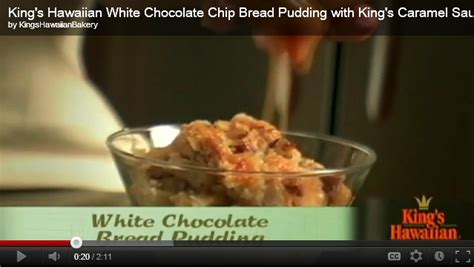 Classic White Chocolate Bread Pudding Recipe