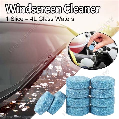 Car Windshield Cleaner Tablets Window Cleaning Concentrated