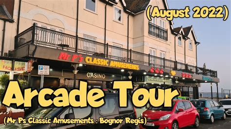 ARCADE TOUR MR PS CLASSIC AMUSEMENTS Bognor Regis Tour Guide And