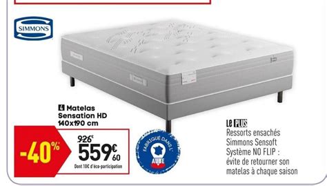 Matelas Sensation Conforama Mars