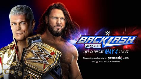 Can T Knock The Hustle WWE Backlash France Review