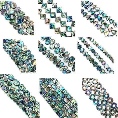 Abalone Shell Jewelry Beads Natural Shell Abalone Oval Abalone