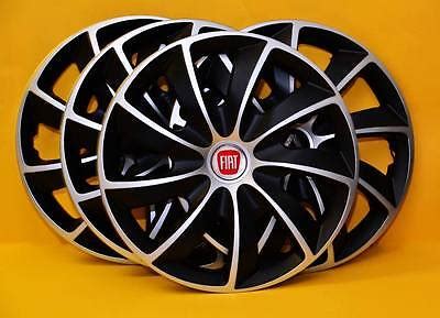 X Fiat Punto Stilo Doblo Multipla Wheel Trims Hub Caps Covers