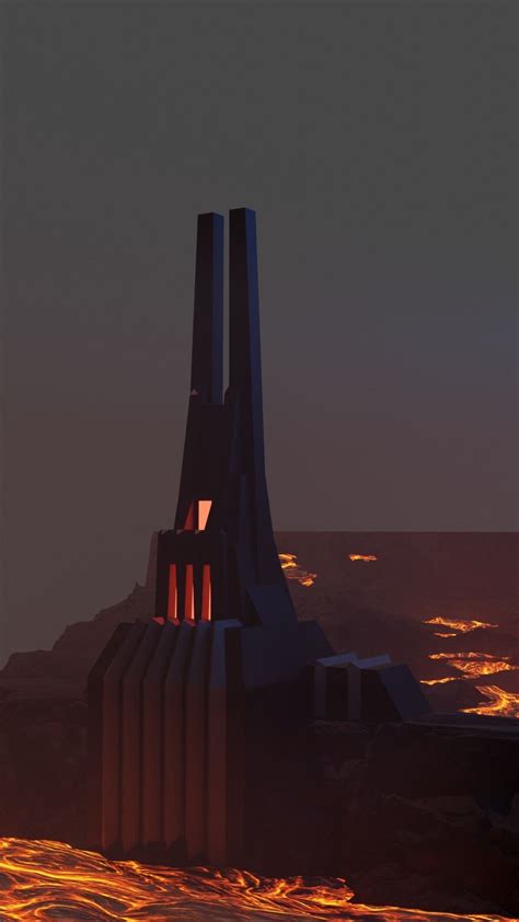 Lord Vader Castle Free Vr Ar Low Poly 3d Model Cgtrader