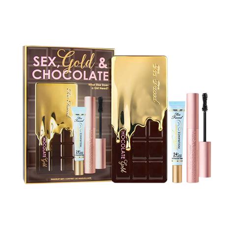 Sex Gold And Chocolate Toofaced