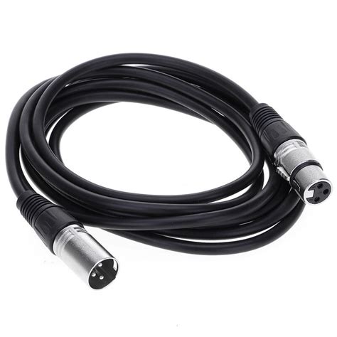 Audiophile 3 pinos xlr macho para xlr fêmea microfone cabo cabo cabo de