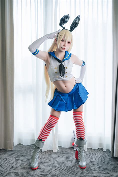 Tokar 浵卡 laurus0711 cosplay Shimakaze Kancolle 微图坊