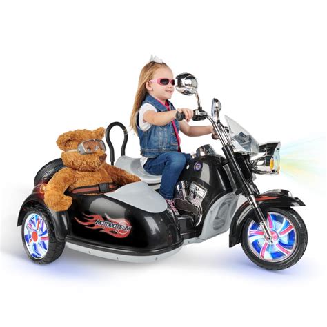 The Hammacher Schlemmer Ride On Sidecar Motorcycle Hammacher Schlemmer