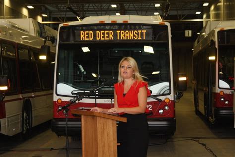 Red Deer Transit Rolls Out 17 New Natural Gas Fuelled Buses Red Deer