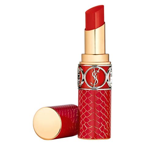 Son YSL 120 Take My Red Away Rouge Volupté Shine Wild Edition