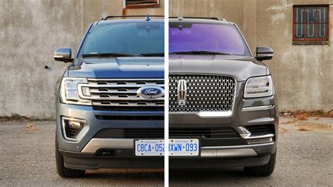 2019 Ford Expedition Vs 2019 Lincoln Navigator Pop Quiz Comparison Autotrader Ca