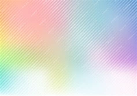 Premium Vector Abstract Rainbow Pastel Blurred Background