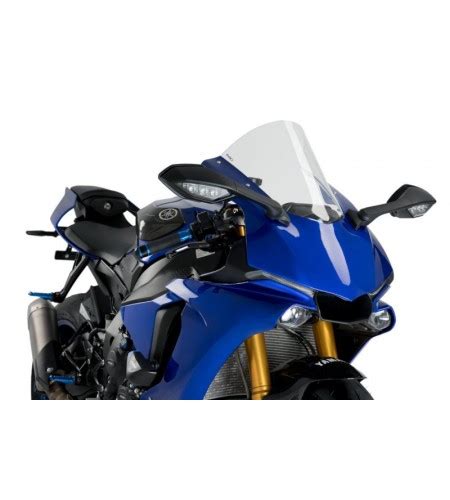 Bulle Racing Clair Yamaha YZF R1 R1M 15 19 Puig Z Racing Haute