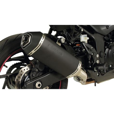 Silencieux Slip on REMUS OKAMI Inox noir Homologué pour Suzuki GSXS750