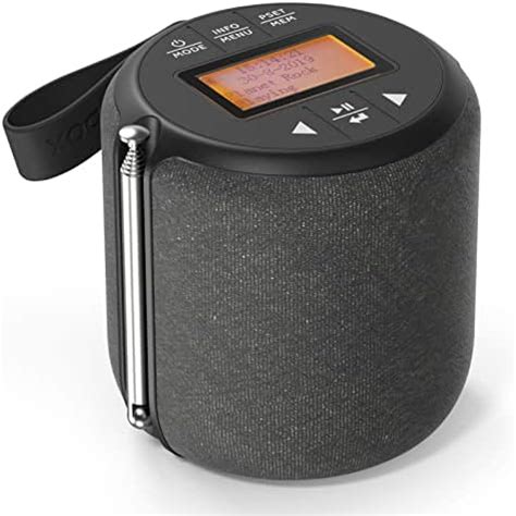 Radio Portable Dab Dab Plus Fm Avec Enceinte Bluetooth Mini Poste