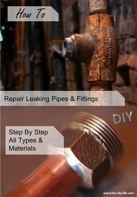 Repair A Leaking Plumbing Pipe Yourself, No Experience Required | The ...