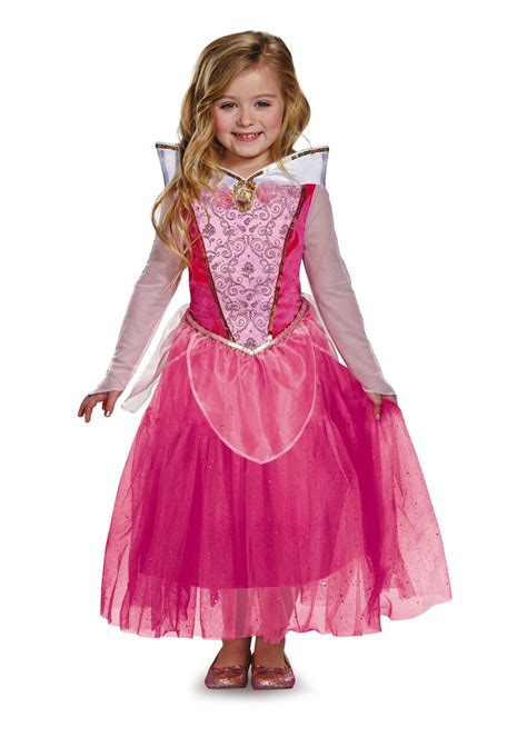 Aurora Disney Girls Costume - Princess Costumes