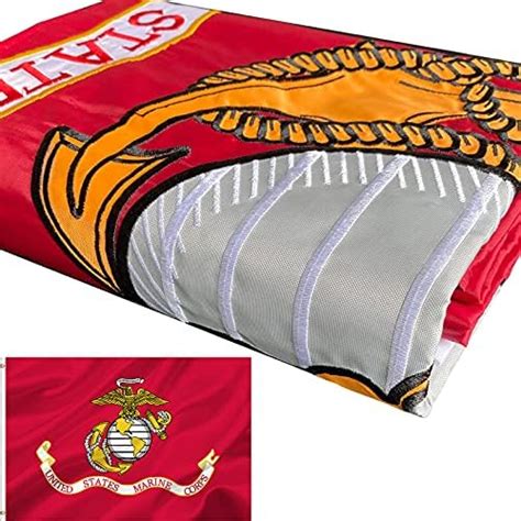 Us Marine Corps Flag 100 Made In Usa 3x5 Ft Indoor