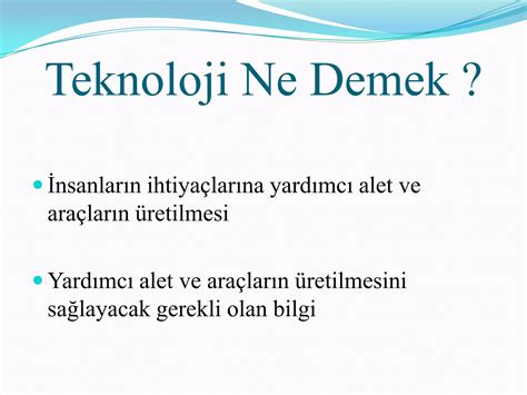 Teknolojik Geli Meler Ve Teknolojinin Yararlar Zararlar Ppt