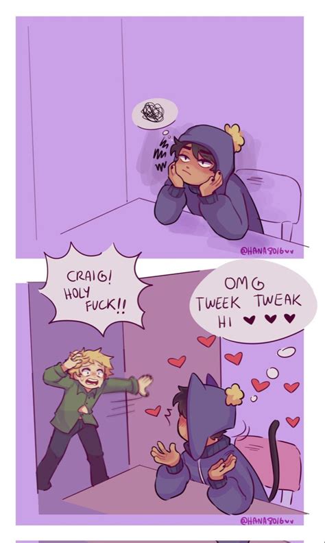 Craig X Tweek Creek South Park Fanart Dibujos Bonitos Bocetos