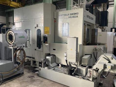 2003 Mitsui Seiki Horizontal Machining Center HU40A In Tokyo Japan