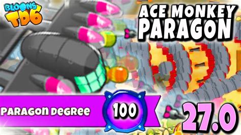 Nowy Paragon Monkey Ace Tier Bloons Td Pl Mods Youtube