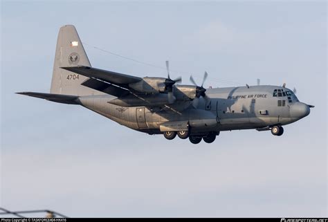 4704 Philippine Air Force Lockheed C 130h Hercules L 382 Photo By