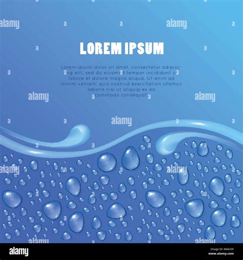 Water Drops Vector Illustration Stock Vector Image And Art Alamy