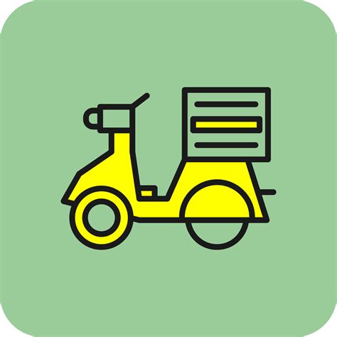 Delivery Bike Vector Icon Design 21349210 Vector Art at Vecteezy