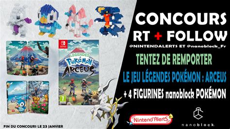 Nintend Alerts On Twitter Concours Le Jeu Legendespokemonarceus