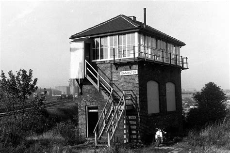 The Transport Library British Rail Signal Box At Horden In 1980s